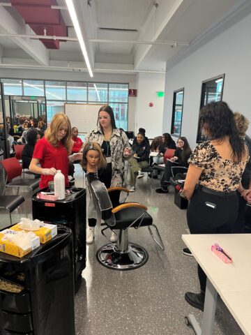 Hairdressing Coloring Class